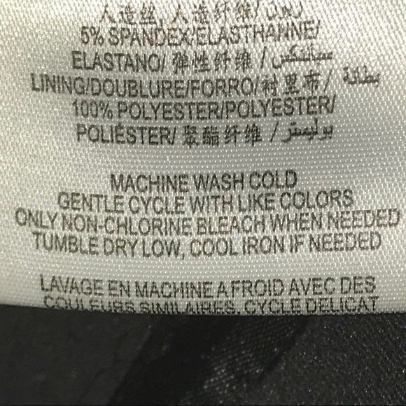 Max and Cleo Shift Dress – Sleeveless, Black & Gray – Size 2 - Picture 7 of 7